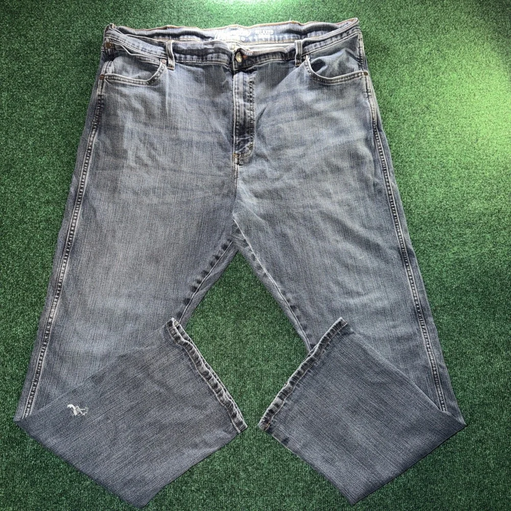 Wrangler Retro Relaxed Boot Jeans Men's 42x32 Blue Jeans